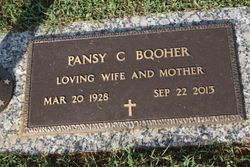 Pansy <I>Cole</I> Booher 