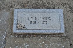 Lily Florence <I>Mooney</I> Beckes 