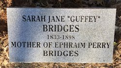 Sarah Jane <I>Guffey</I> Bridges 