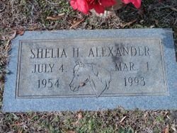 Sheila <I>Huffstetler</I> Alexander 