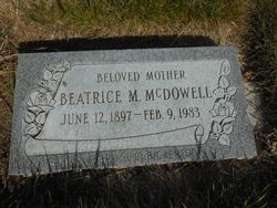 Beatrice Maud Easton <I>Bell</I> McDowell 