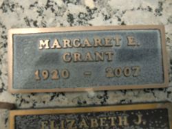 Margaret Genevieve <I>Ellis</I> Grant 