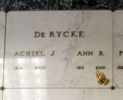 Achiel Joseph DeRycke 