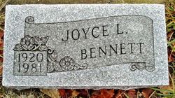 Joyce Lucille <I>Andrews</I> Bennett 