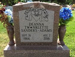 Deanna Twinklette <I>Sanders</I> Adams 
