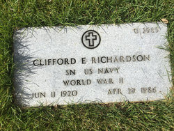 Clifford E Richardson 