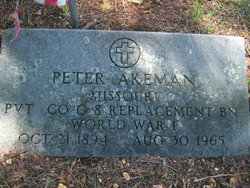 Peter “Pete” Akeman 