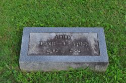 Dixie Dan “Addy” Parr 