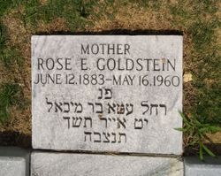 Rose E <I>White</I> Goldstein 