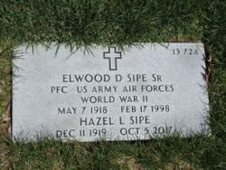 PFC Elwood David Sipe Sr.