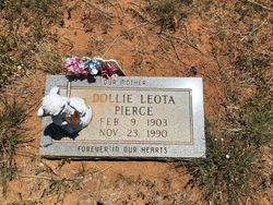 Dollie Leota <I>Bristow</I> Pierce 