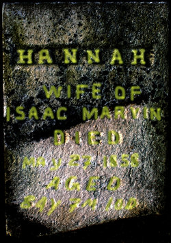 Hannah <I>Hoyt</I> Marvin 