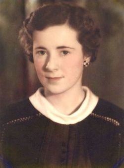 Laura Mary “Laura Mae, Mommie” <I>Dudley</I> Brown 