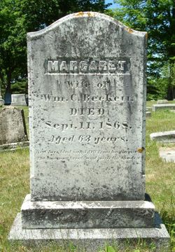 Margaret <I>Haynes</I> Beckett 