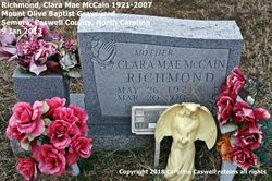 Clara Mae <I>McCain</I> Richmond 