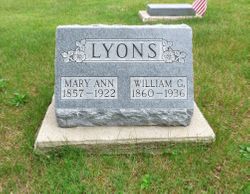 Mary Ann <I>Brane</I> Lyons 
