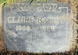 Claire <I>Carr</I> Bailey 