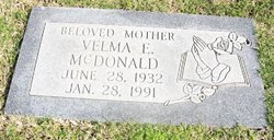 Velma E. <I>Madison</I> McDonald 