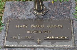 Mary Doris “Doris” <I>Provart</I> Gower 