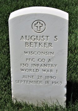 August S Betker 