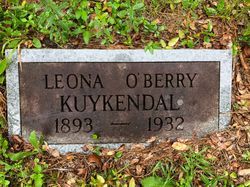 Leona E <I>O'Berry</I> Kuykendall 