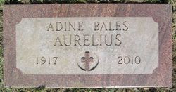 Adine Augusta <I>Thompson</I> Aurelius 