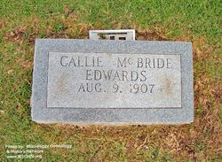 Callie <I>McBride</I> Edwards 