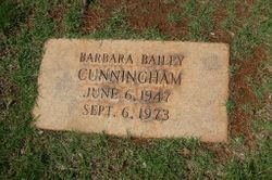 Barbara <I>Bailey</I> Cunningham 
