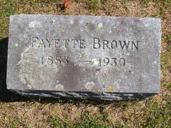 Fayette Brown 