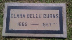 Clara Belle <I>Fields</I> Burns 
