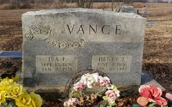 Henry Thomas “Dick” Vance 