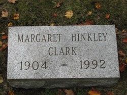 Margaret Emma <I>Hinkley</I> Clark 