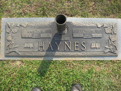 Aaron W Haynes 