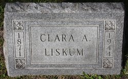 Clara Adella <I>Isaman</I> Liskum 