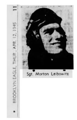 SGT Morton Leibowitz 