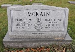 Flossie M <I>Anderson</I> McKain 