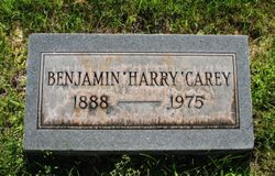 Benjamin Harrison “Harry” Carey 