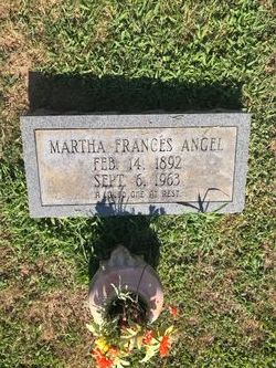 Martha Frances Angel 