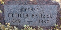 Ottilia Bertha <I>Kuehl</I> Benzel 