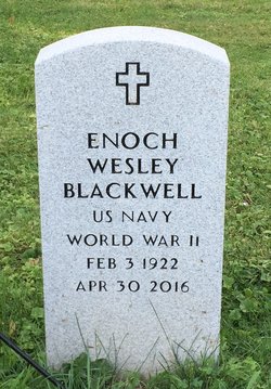 Enoch Wesley “Bud” Blackwell 