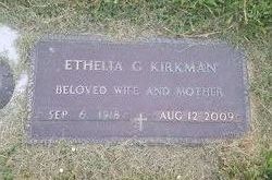 Ethelia Elizabeth <I>Gardner</I> Kirkman 