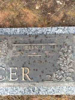 Helen Louise <I>Huffman</I> Spencer 