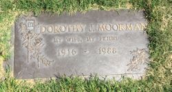 Dorothy Jane <I>McEwen</I> Moorman 