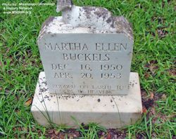 Martha Ellen Buckels 