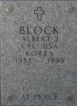 Albert J Block 