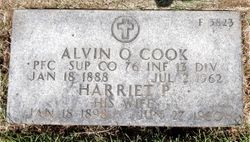 Alvin O Cook 