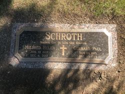 Mildred H. <I>Stellhorn</I> Schroth 