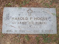 Harold Frank Hogue 