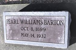 Pearl <I>Williams</I> Barton 