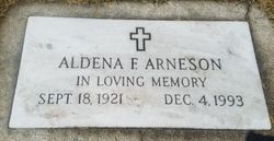Aldena F <I>Ensley</I> Arneson 